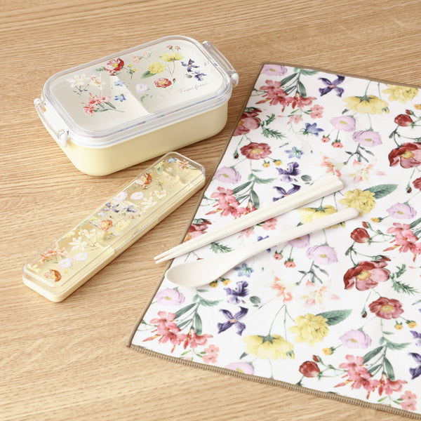 ランチ箸＆スプーン マルチフラワー