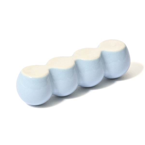 箸置き 2個セット ポンポン ブルー