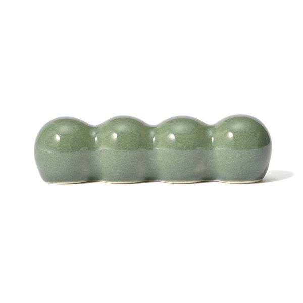 箸置き 2個セット ポンポン グリーン