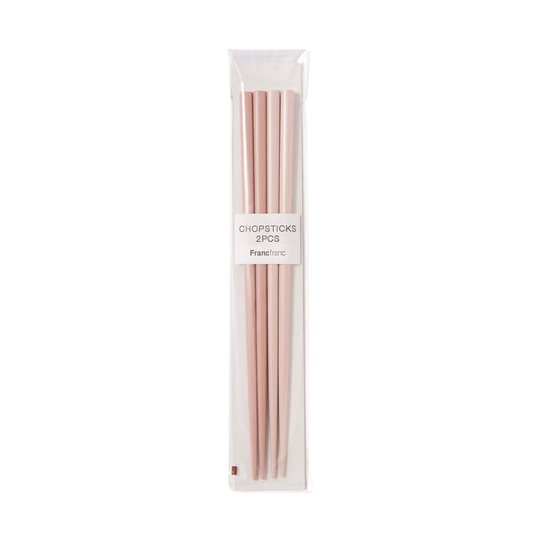 食洗機対応 CHOPSTICKS 2組セット ピンク