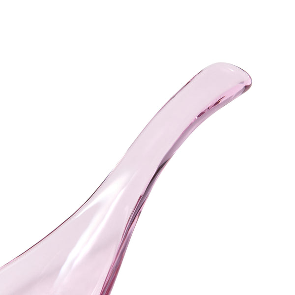 ガラス レンゲ ピンク