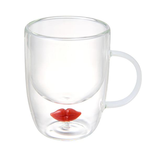 モチーフ ガラス マグ リップ