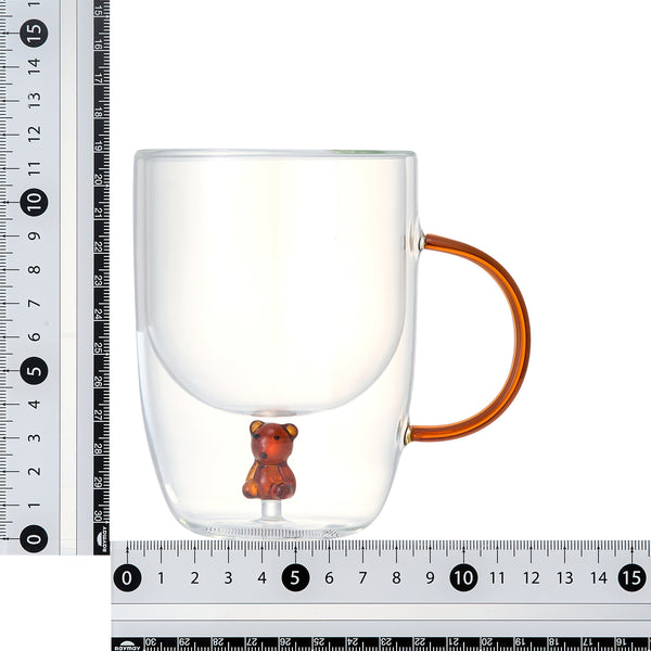 モチーフ ガラス マグ くま