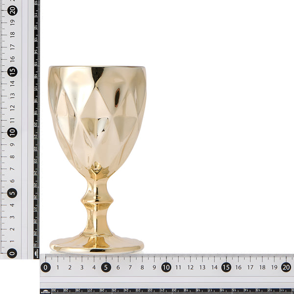 ダイヤ ゴブレット ゴールド