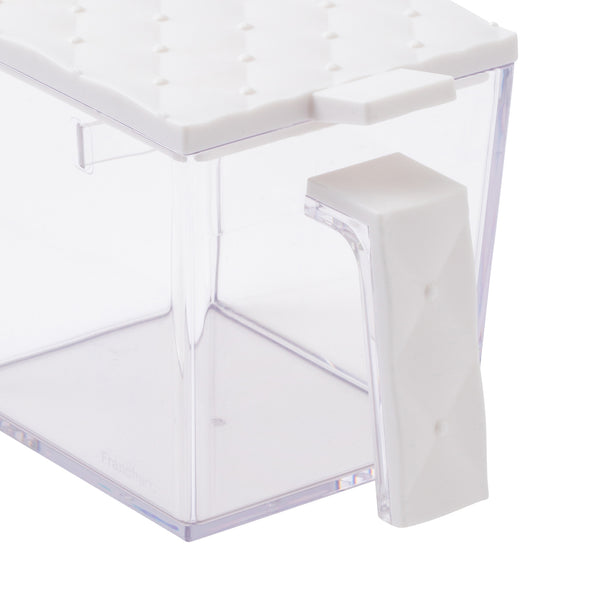 クッキングコンテナ クロス L ホワイト
