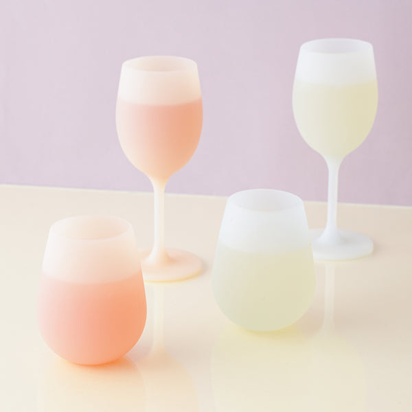 シリコーン ワイン ピンク