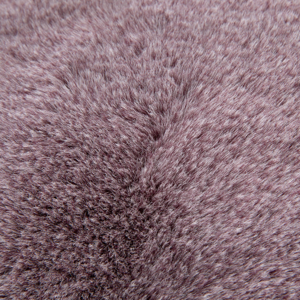 エコファー クッションカバー 450×450 パープル（R-056）