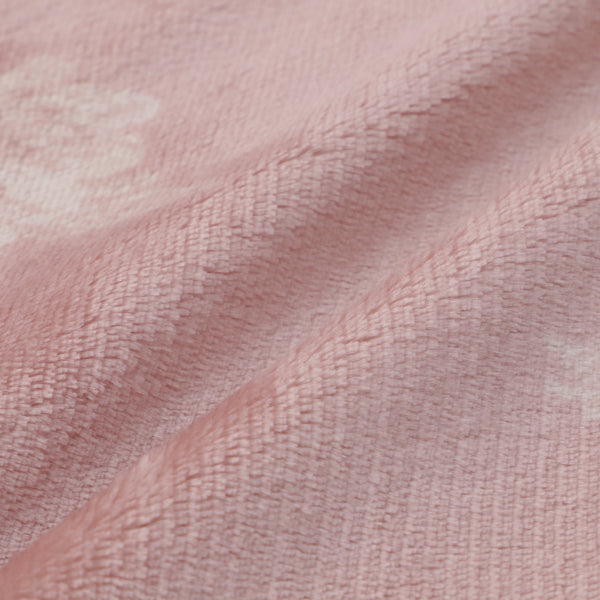 【EC限定】WARMY 重たいブランケット フラワー ダブル ピンク