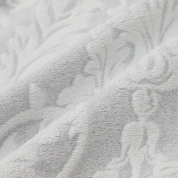 【EC限定】WARMY 重たいブランケット（毛布） ダマスク ダブル 1800×2000 グレー