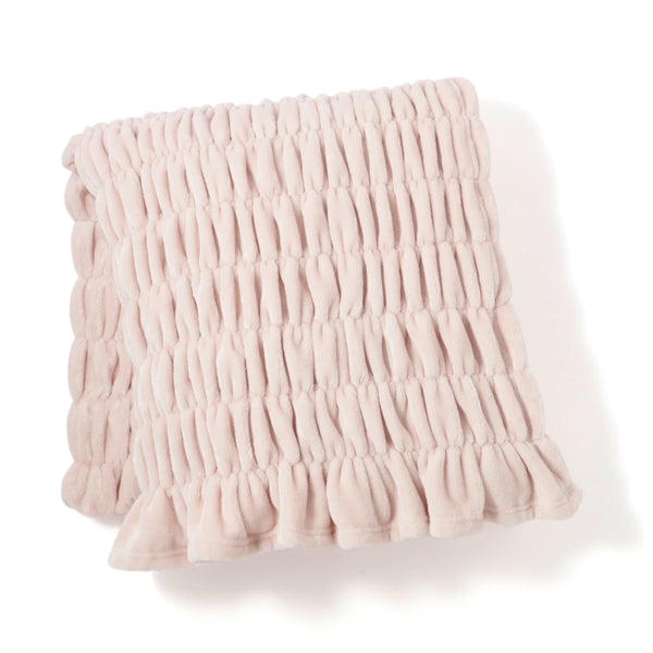 WARMY CICA リップル ブランケット（毛布） ダブル 1800×2000 ピンク