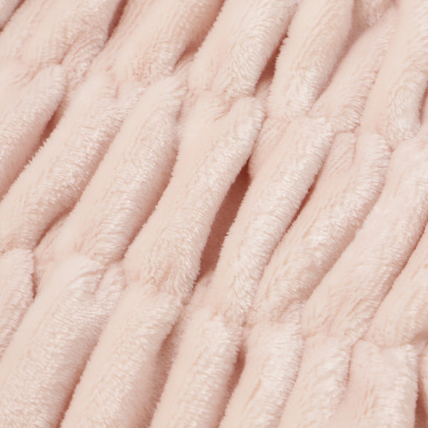 WARMY CICA リップル ブランケット（毛布） ダブル 1800×2000 ピンク
