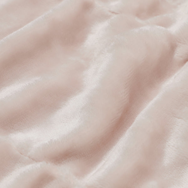 【オンラインショップ限定】WARMY 中わた入りブランケット リップル（毛布） ダブル 1800×2000 ピンク