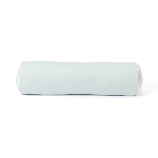 【2026年モデル・EC限定】ふわろ 冷感ロングクッション ハート ライトグリーン×アイボリー