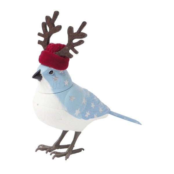 ミュージックバード クリスマス トナカイ ブルー