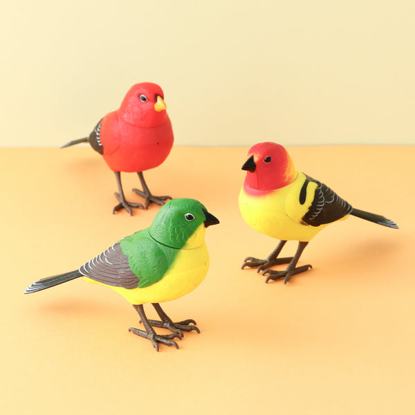 人感ミュージックバード クリップ ブルー