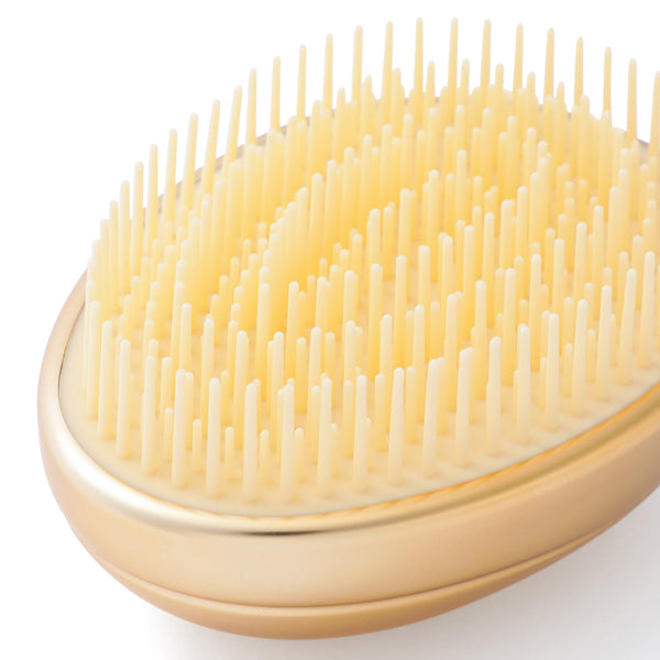 ファンファン アンタングルヘアブラシ ゴールド