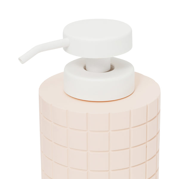 ポップ ディスペンサー リキッド 格子 ライトピンク