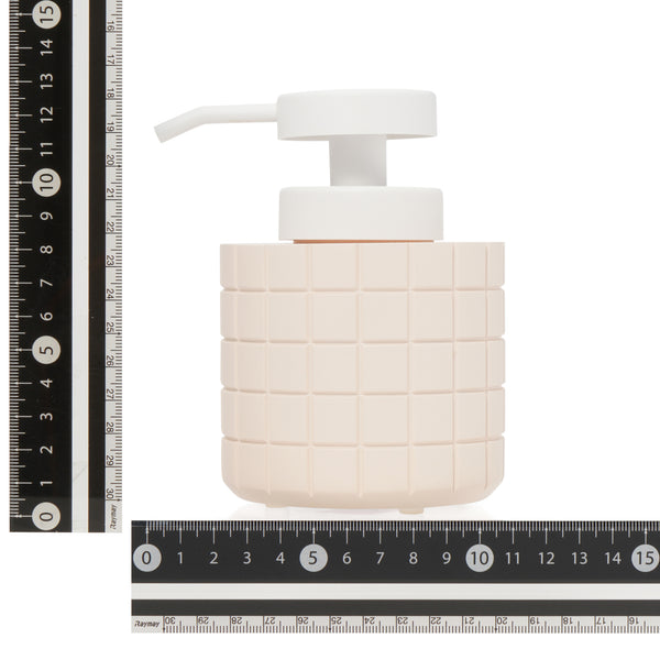 ポップ ディスペンサー リキッド 格子 ライトピンク