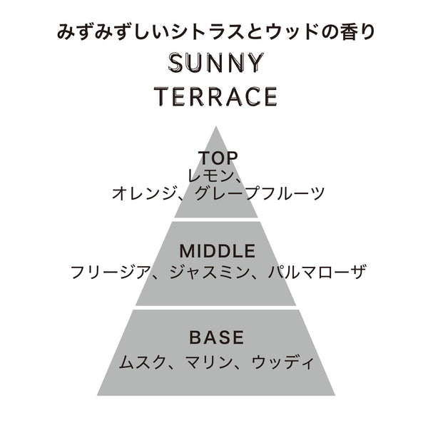アルボル フレグランスディフューザー リフィル ライトグリーン（サニーテラスの香り）