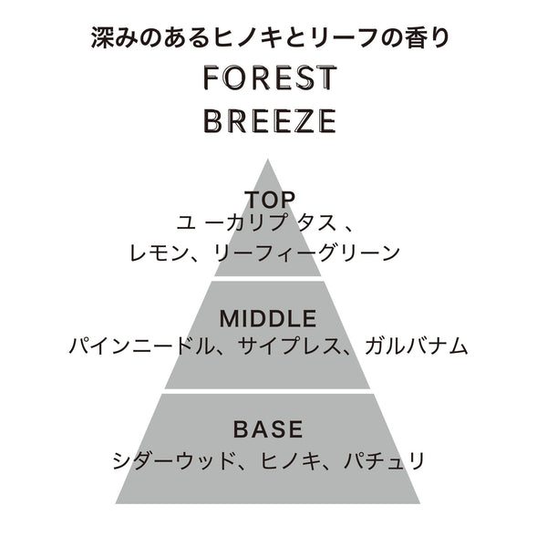 アルボル フレグランスディフューザー リフィル ブラウン（フォレストブリーズの香り）