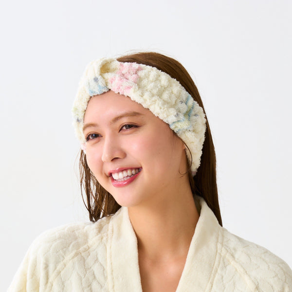 抗菌防臭 ノルディック ヘアバンド ホワイト