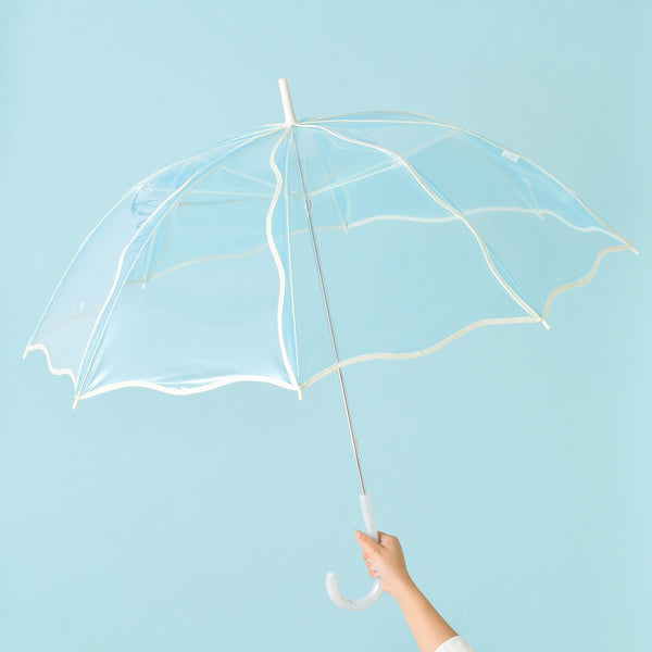 ウェービーアンブレラ 長傘 60cm ブルー