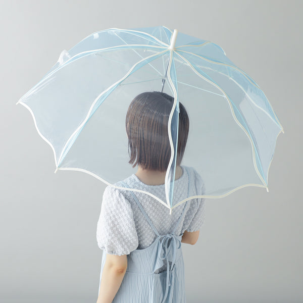 ウェービーアンブレラ 長傘 60cm ブルー