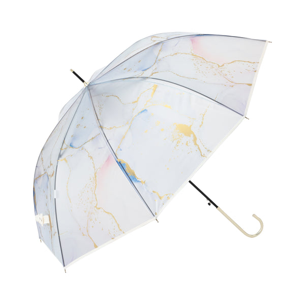 インクアートアンブレラ 長傘 61cm スカイブルー