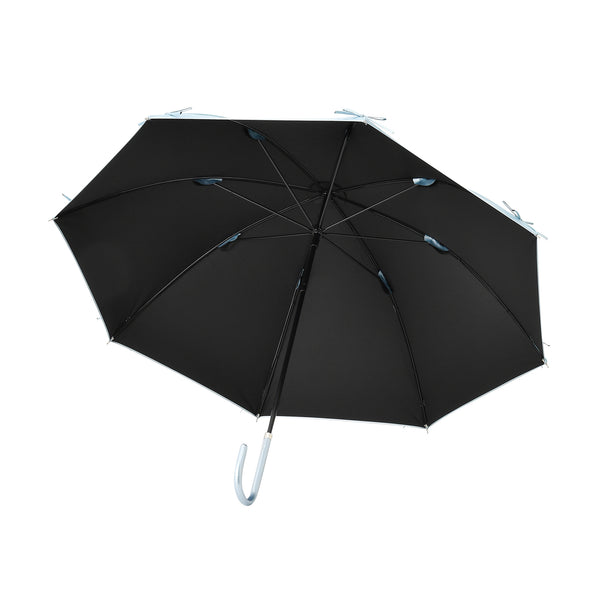 遮光 リボン 長傘 50cm ライトブルー（晴雨兼用）