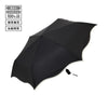 自動開閉 遮光 ウェーブパイピング 折りたたみ傘 50cm ブラック（晴雨兼用）
