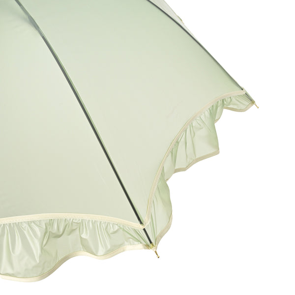 シアーフリルアンブレラ 長傘 61cm グリーン