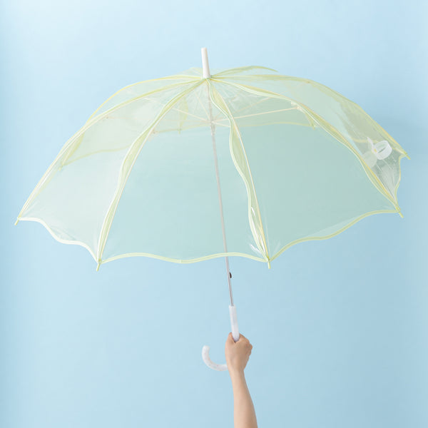 ウェービーアンブレラ 長傘 60cm イエロー