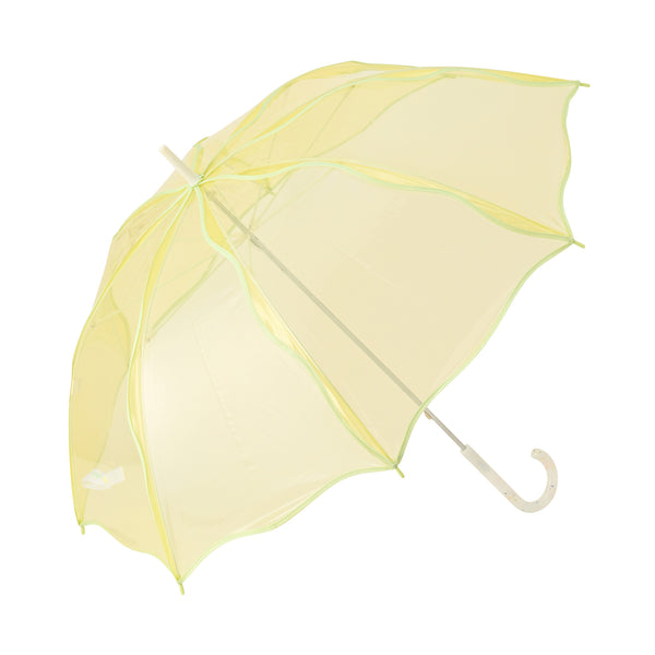ウェービーアンブレラ 長傘 60cm イエロー