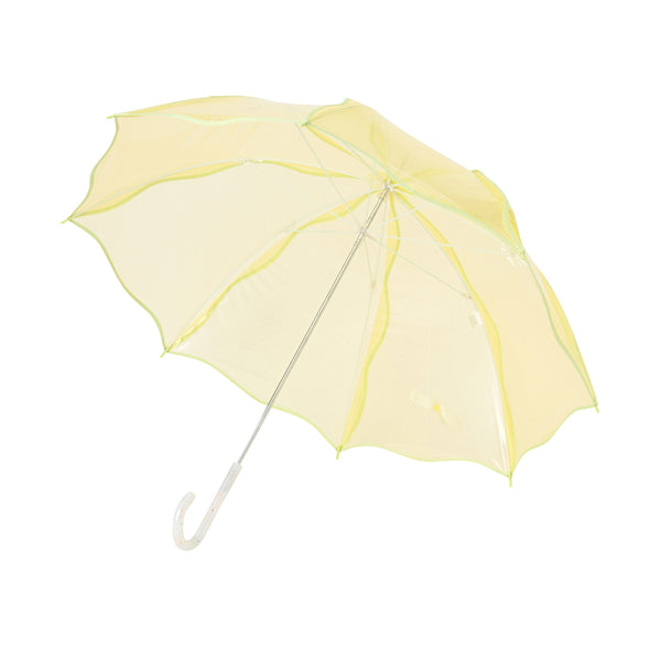 ウェービーアンブレラ 長傘 60cm イエロー