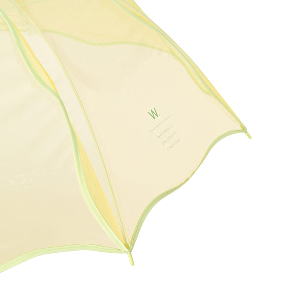 ウェービーアンブレラ 長傘 60cm イエロー