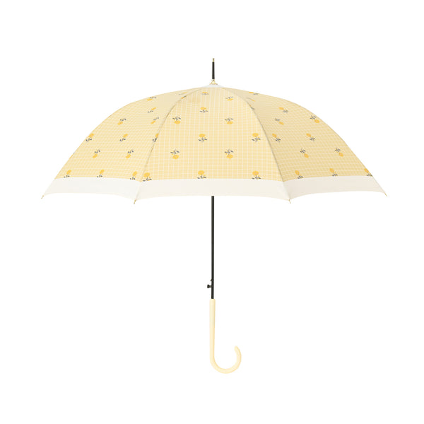 プレイドフラワー 長傘 58cm ベージュ