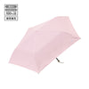 遮光軽量ソリッド 折りたたみ傘 50cm ピンク（晴雨兼用）