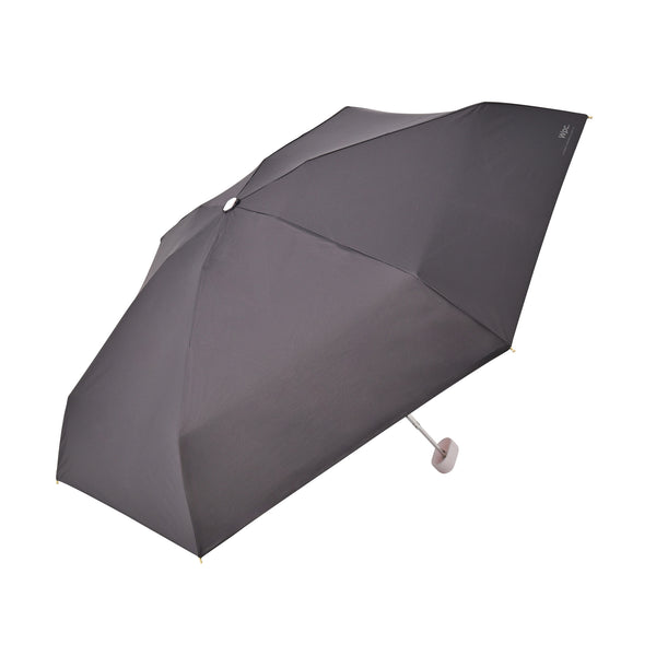 遮光ポシェットtiny 折りたたみ傘 46cm チャコールグレー（晴雨兼用）