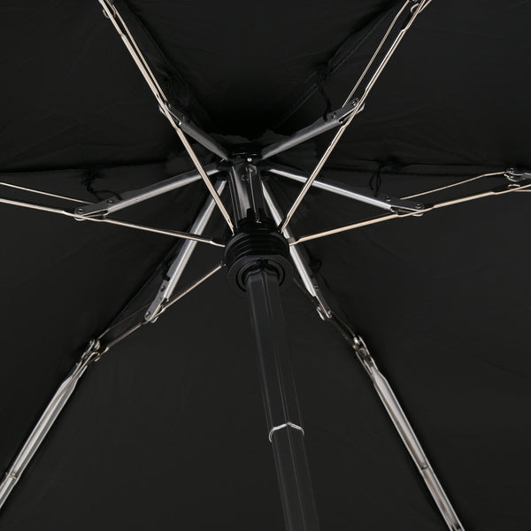 遮光ポシェットtiny 折りたたみ傘 46cm チャコールグレー（晴雨兼用）