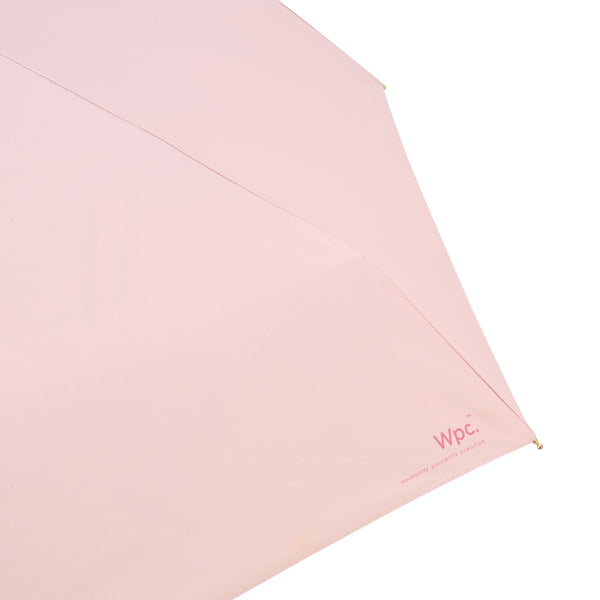 遮光ポシェットtiny 折りたたみ傘 46cm ピンク（晴雨兼用）