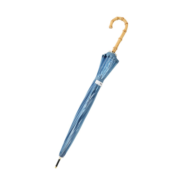 16Kプラスティックパイピング 長傘 60cm ブルー