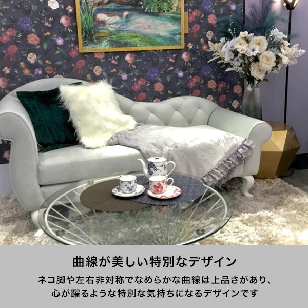 エーデル カウチ  ライトグレー