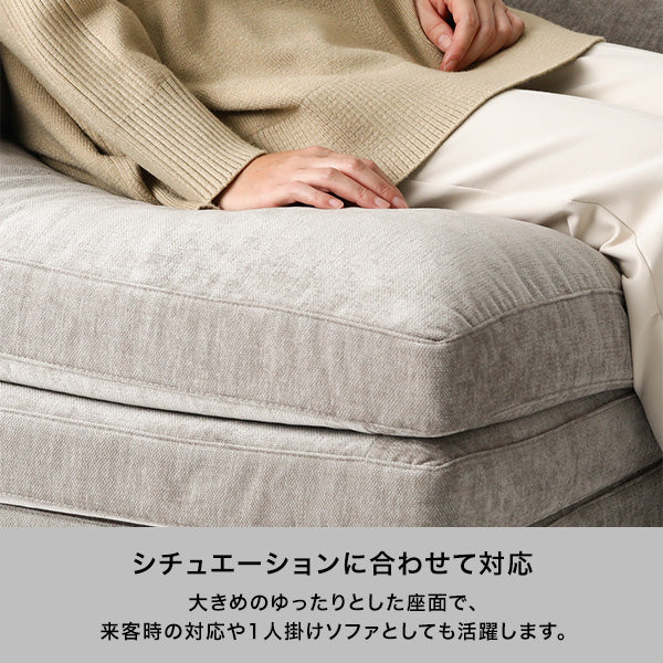 ラージュ オットマン  ダークグレー