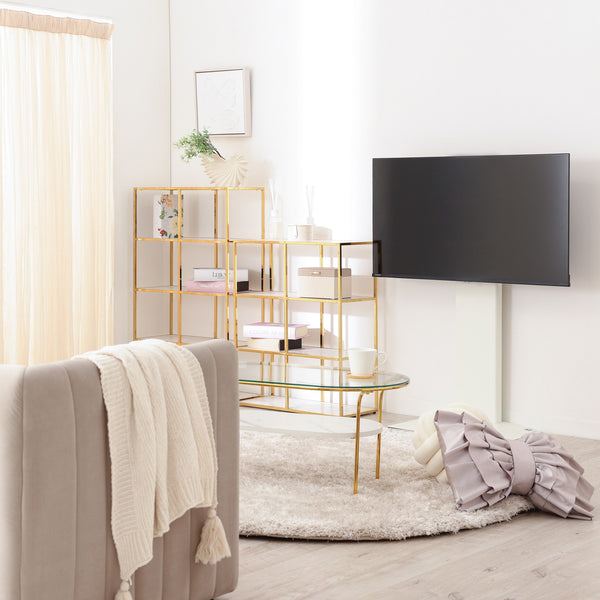 【EC限定】WALL V3COMPACT テレビスタンド サテンホワイト