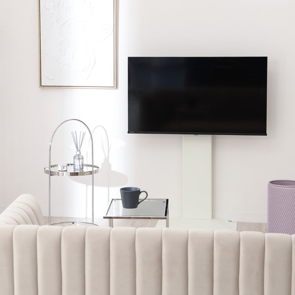 【EC限定】WALL V3COMPACT テレビスタンド サテンホワイト