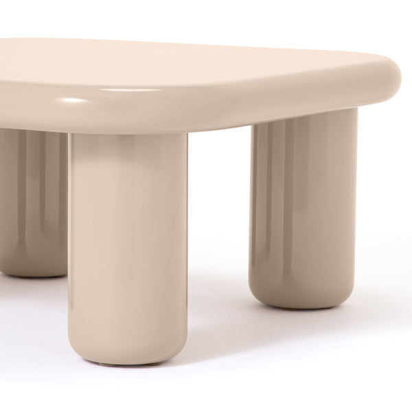 【展示品】カラット コーヒーテーブル ベージュ (W750)_イオンモール茨木店