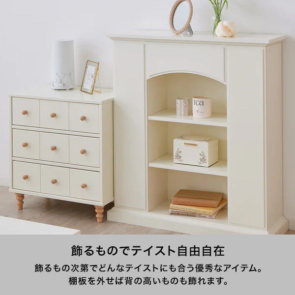 マントルピース型シェルフ M ホワイト