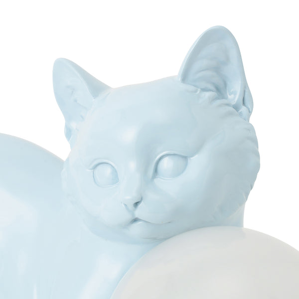 キャットランプ ブルー