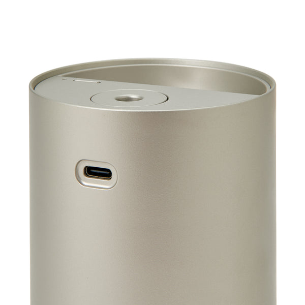 【充電式】テン 超音波加湿器 シルバー