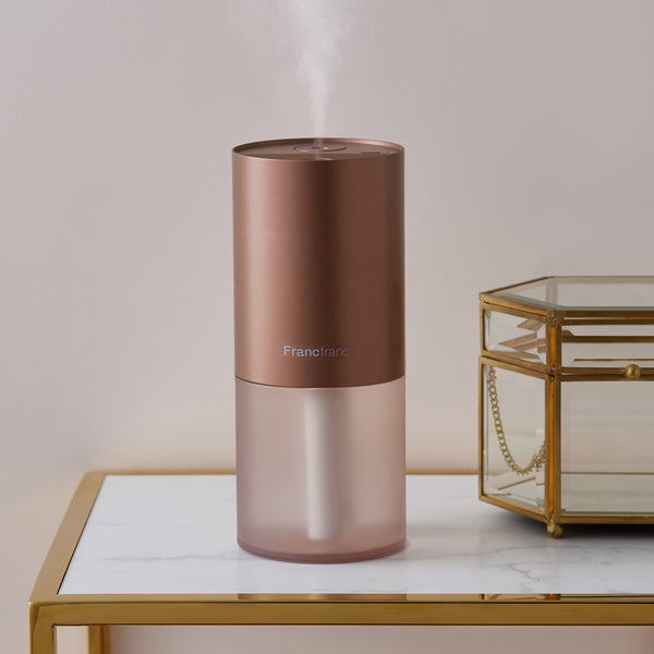 【充電式】テン 超音波加湿器 ピンク